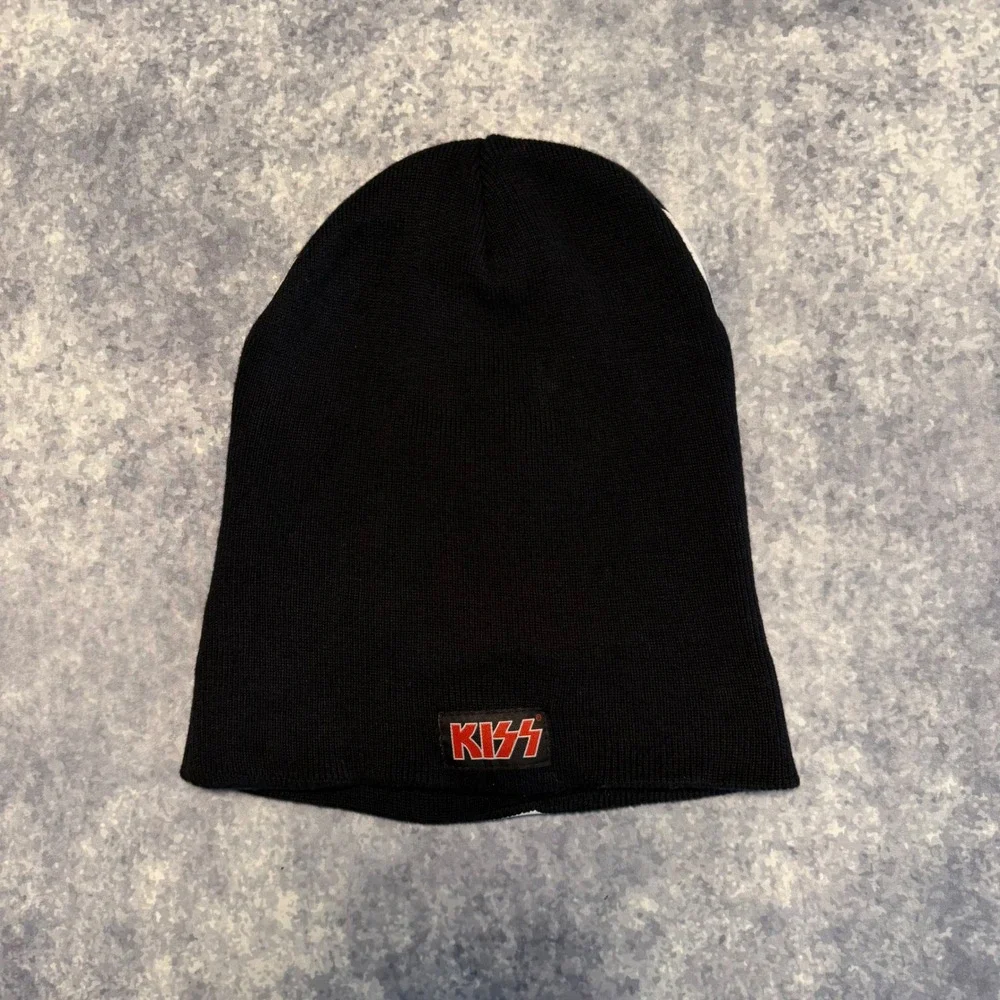 Vintage 2009 KISS Gene Simmons The Demon Ski Mask Balaclava Beanie Virtis Grind